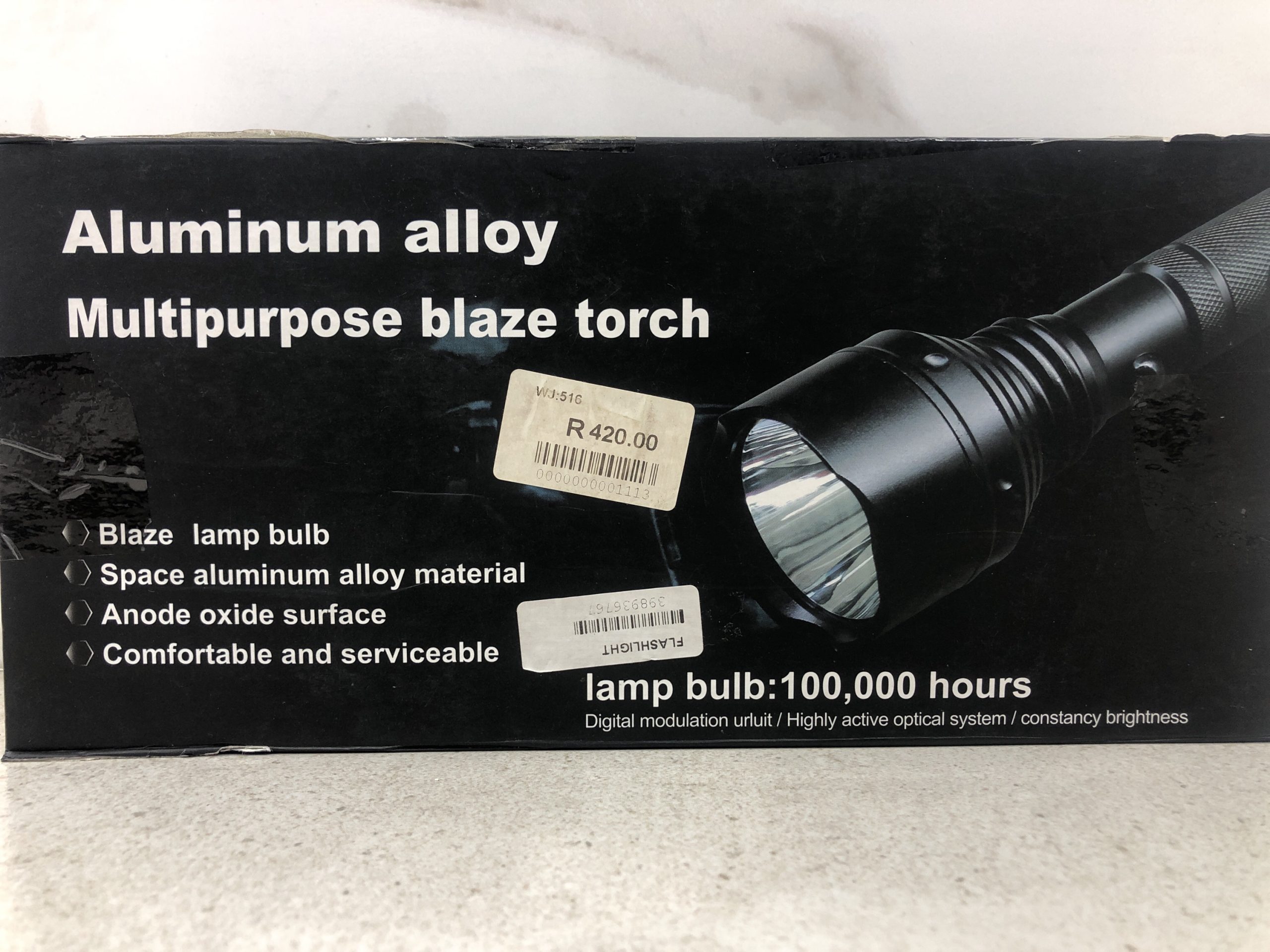 ALUMINUM ALLOY MULTIPURPOSE BLAZE TORCH Supply Haven